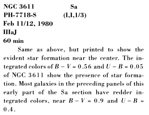 NGC 3611 사진 설명 (스캔)