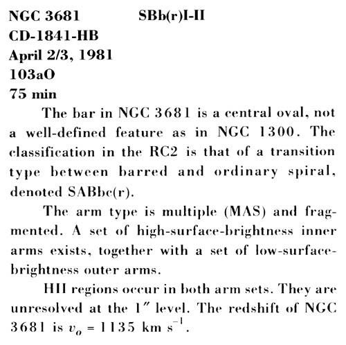 NGC 3681 사진 설명 (스캔)