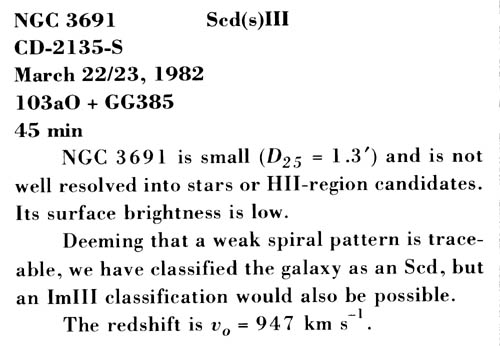 NGC 3691 사진 설명 (스캔)