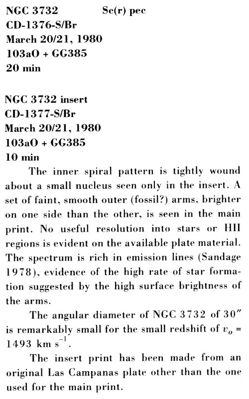 NGC 3732 사진 설명 (스캔)