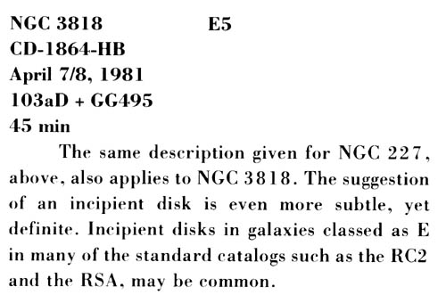 NGC 3818 사진 설명 (스캔)