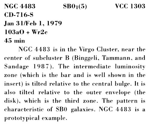 NGC 4483 사진 설명 (스캔)