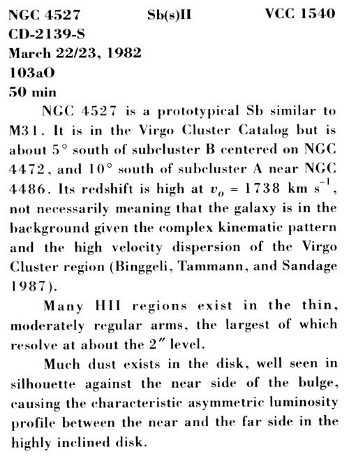 NGC 4527 사진 설명 (스캔)