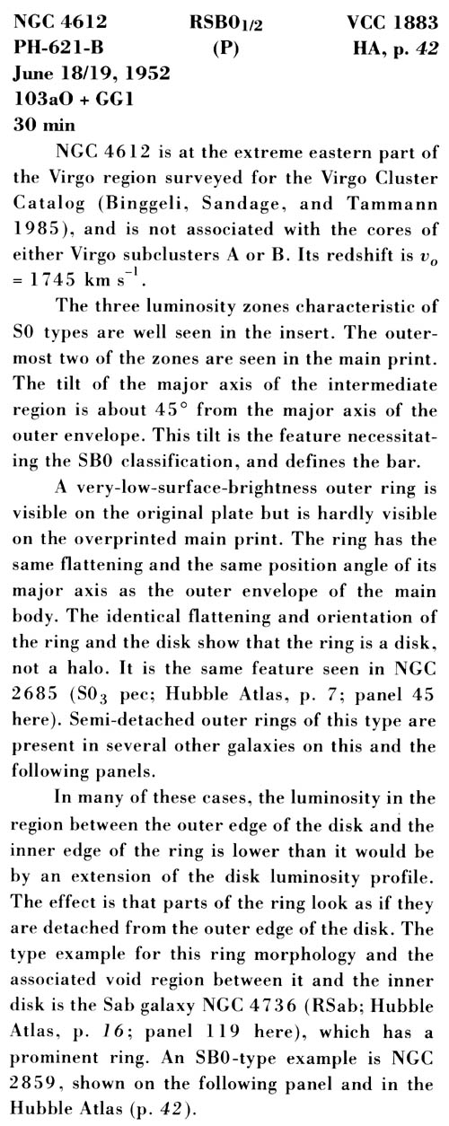 NGC 4612 사진 설명 (스캔)