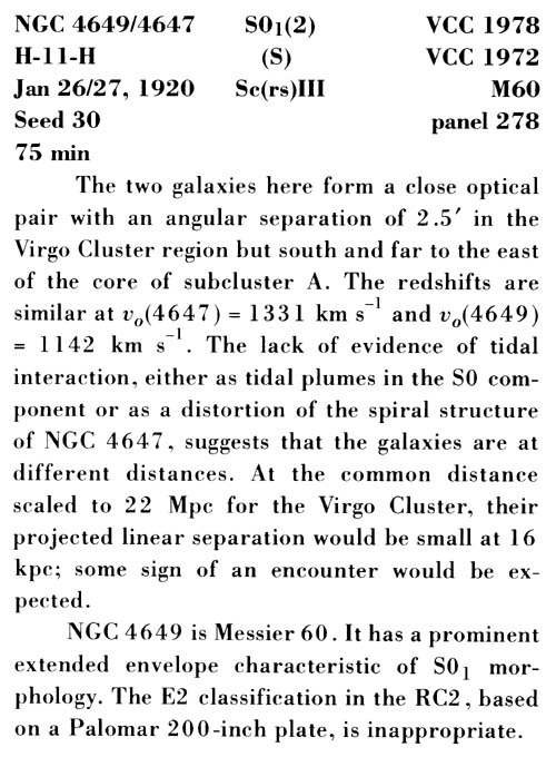 NGC 4647 사진 설명 (스캔)