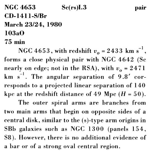 NGC 4653 사진 설명 (스캔)