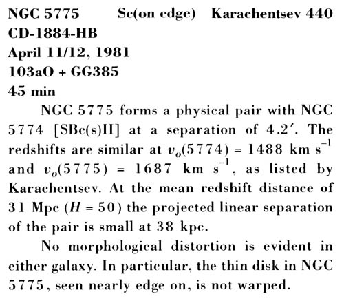NGC 5775 사진 설명 (스캔)