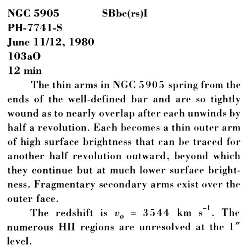 NGC 5905 사진 설명 (스캔)